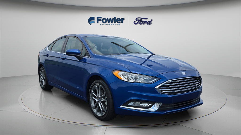 Lightning Blue 2017 Ford Fusion S Sedan Front-Wheel Drive 6-Speed Automatic