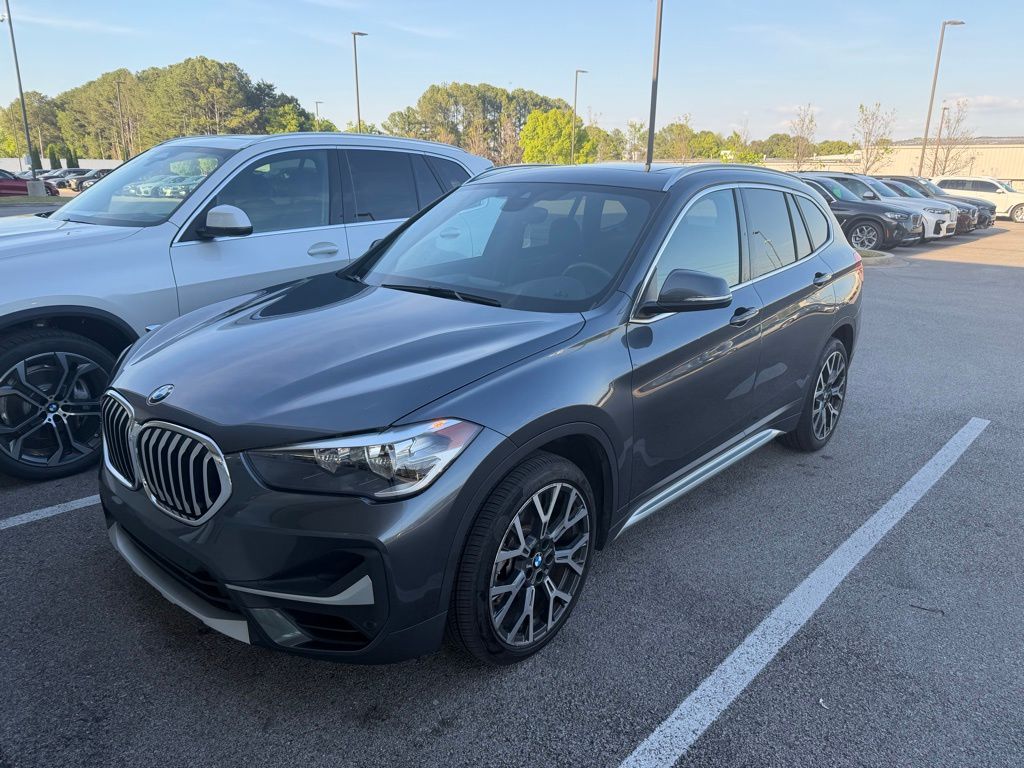 Gray (Mineral Grey Metallic) 2022 BMW X1 xDrive28i AWD SUV / Crossover All-Wheel Drive 8-Speed Automatic