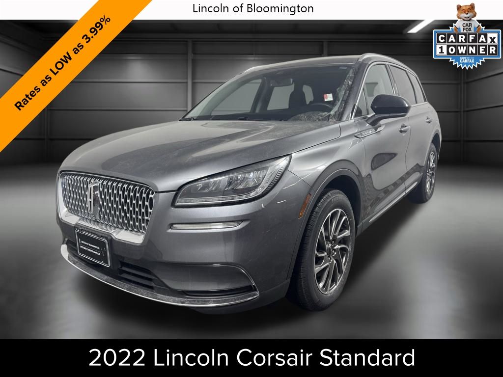 Asher Gray Metallic Clearcoat 2022 Lincoln Corsair Standard AWD SUV / Crossover All-Wheel Drive 8-Speed Automatic