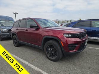 Velvet Red Pearlcoat 2024 Jeep Grand Cherokee SUV / Crossover Four-Wheel Drive 8-Speed Automatic