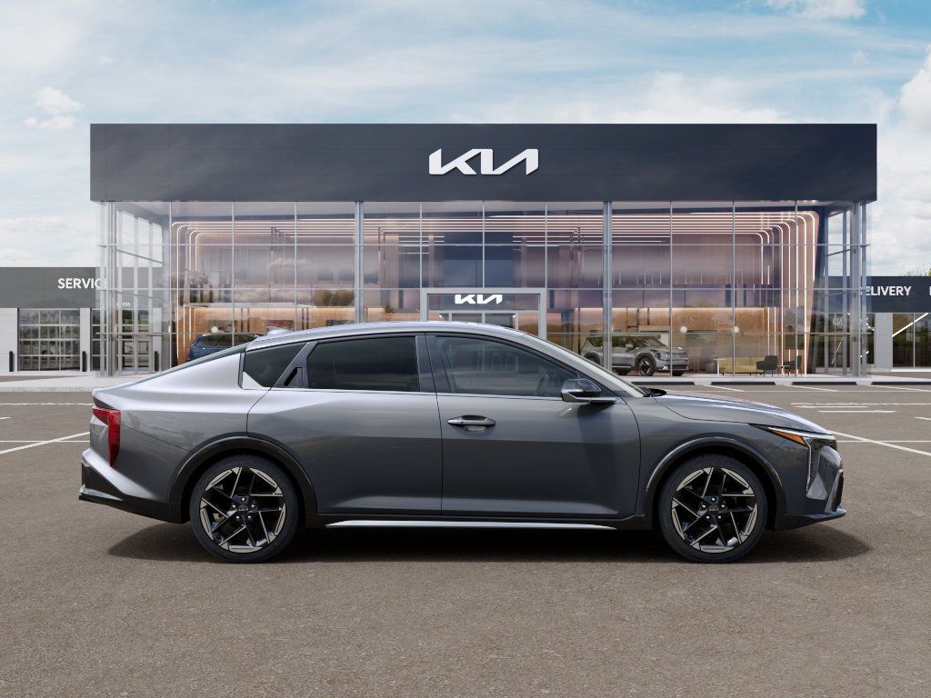 2026 Steel Gray Kia K4 GT-Line FWD Sedan