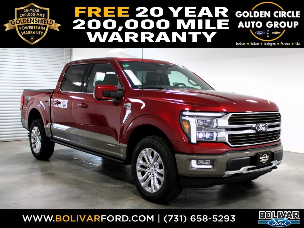 Ruby Red Metallic Tinted Clearcoat 2026 Ford F-150 Pickup Truck Four-Wheel Drive Automatic