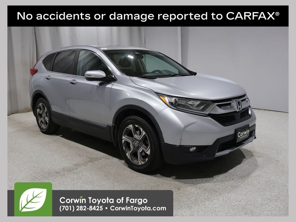 Blue 2018 Honda CR-V SUV / Crossover Front-Wheel Drive Continuously Variable Transmission