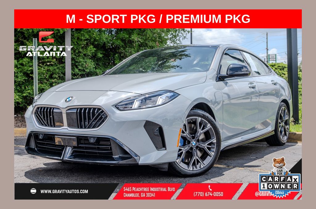 Brooklyn Gray Metallic 2026 BMW 2 Series Sedan Front-Wheel Drive 7-Speed Automatic