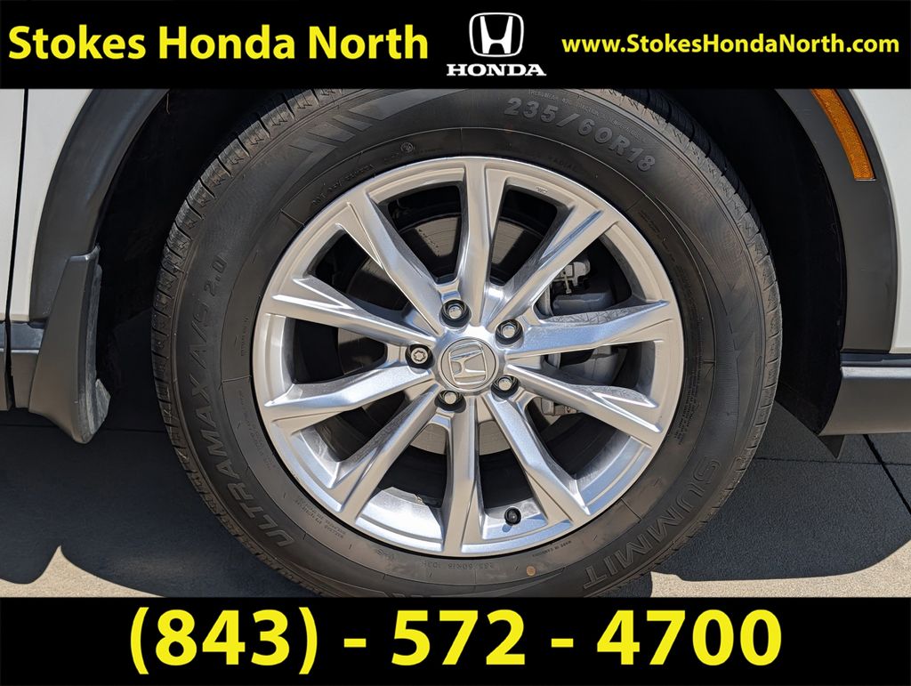 2023 Honda CR-V EX White at Stokes Honda North