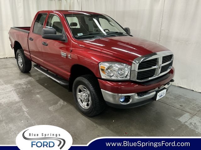 Inferno Red Crystal Pearlcoat 2007 Dodge RAM 2500 SLT Quad Cab 4WD Pickup Truck Four-Wheel Drive 4-Speed Automatic