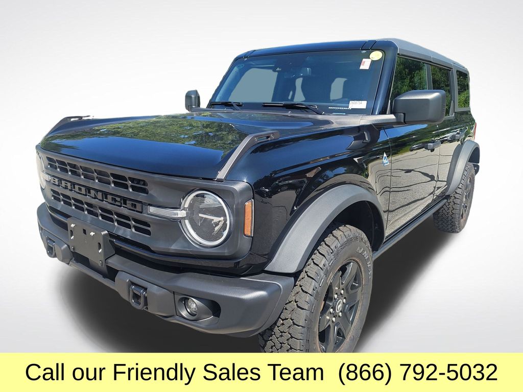 Shadow Black 2024 Ford Bronco SUV / Crossover Four-Wheel Drive Automatic
