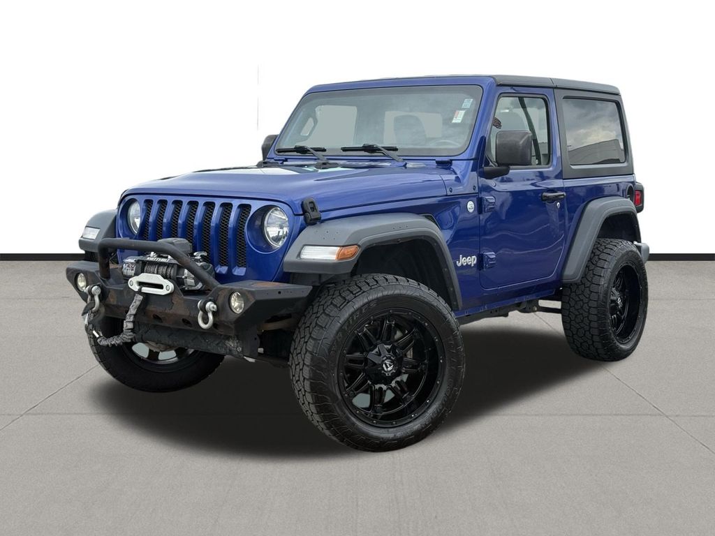 2018 Jeep Wrangler Sport S Blue at DeMontrond Ford