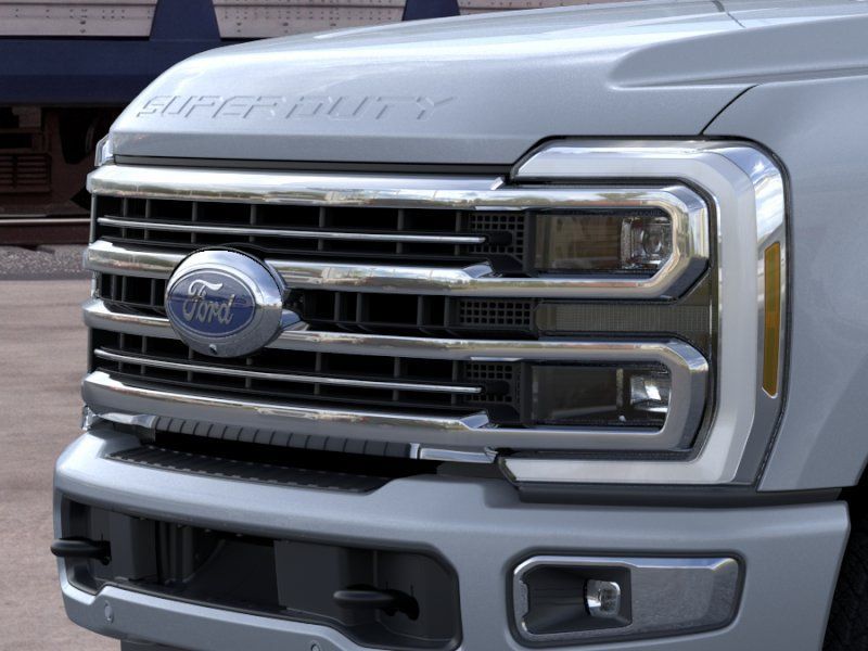 New 2026 Glacier Gray Metallic Tri-Coat Ford F-250® Platinum® image 17