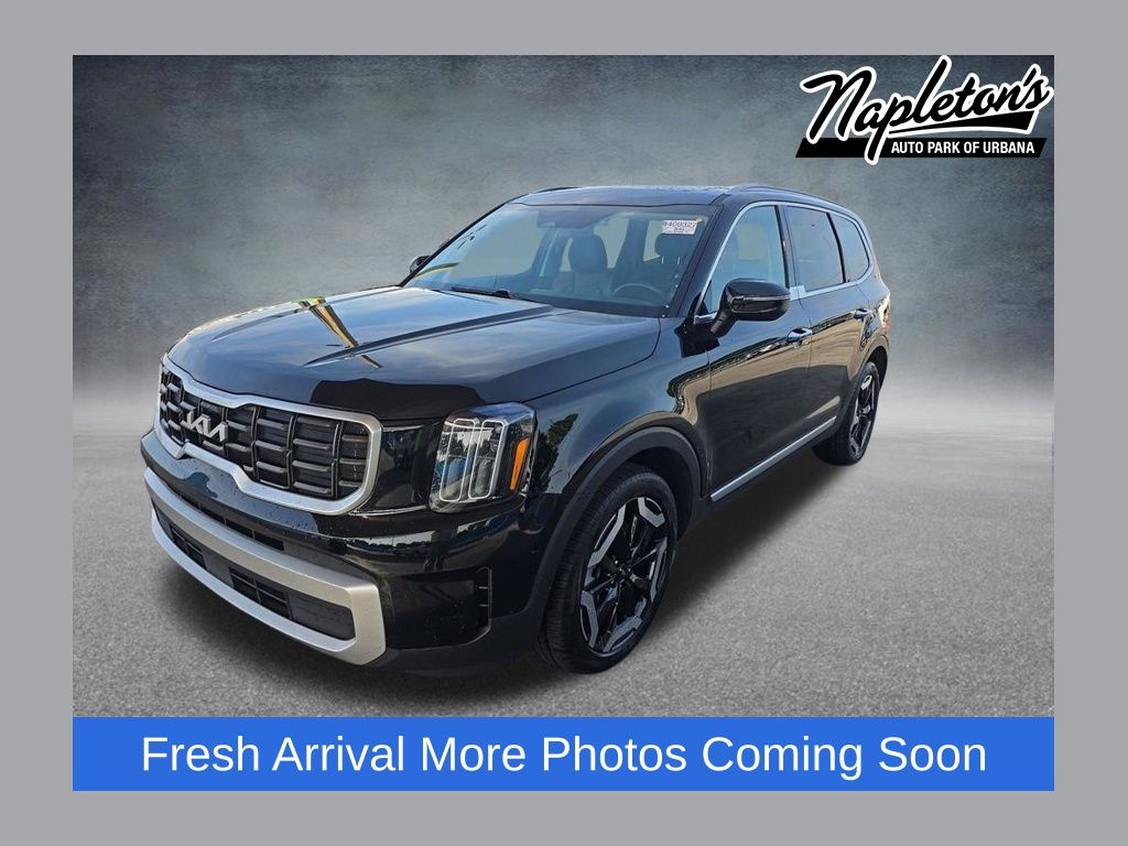 Ebony Black 2025 Kia Telluride SUV / Crossover All-Wheel Drive 8-Speed Automatic