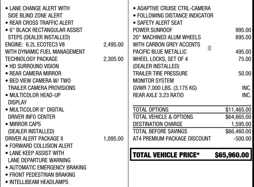 2020 GMC Sierra 1500 AT4 24