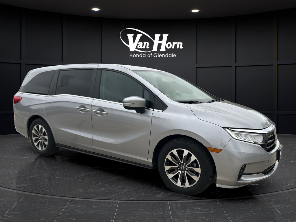 Lunar Silver Metallic 2022 Honda Odyssey EX-L FWD Minivan Front-Wheel Drive Automatic