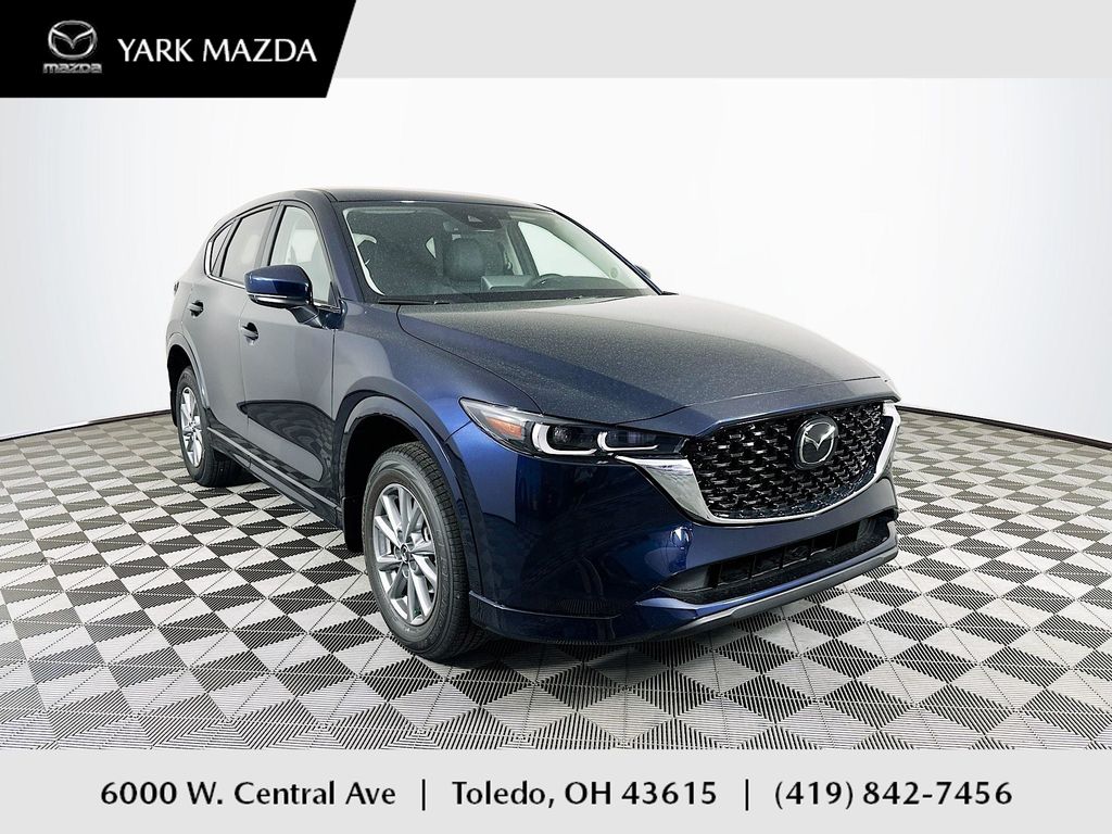 Blue 2025 Mazda CX-5 2.5 S Select AWD SUV / Crossover All-Wheel Drive 6-Speed Automatic