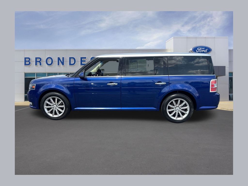 Deep Impact Blue Metallic 2014 Ford Flex SUV / Crossover All-Wheel Drive 6-Speed Automatic