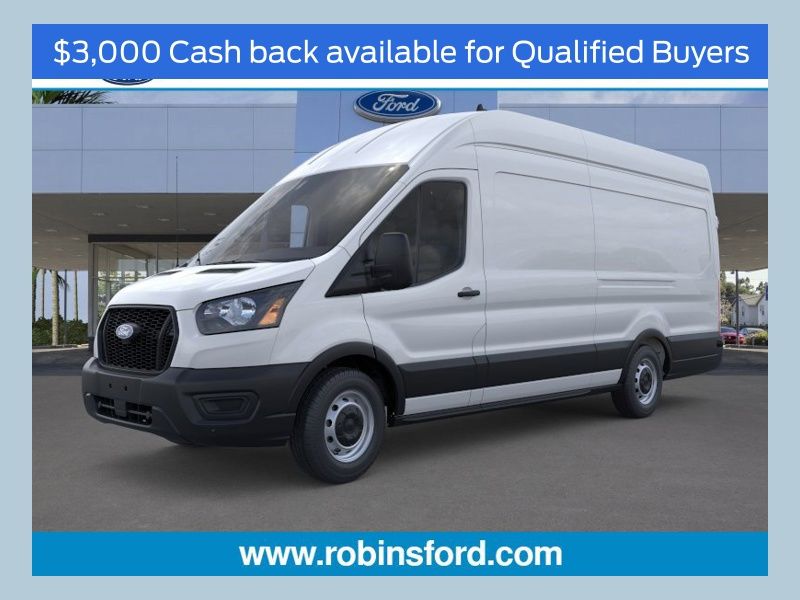 Oxford White 2026 Ford Transit Cargo Van