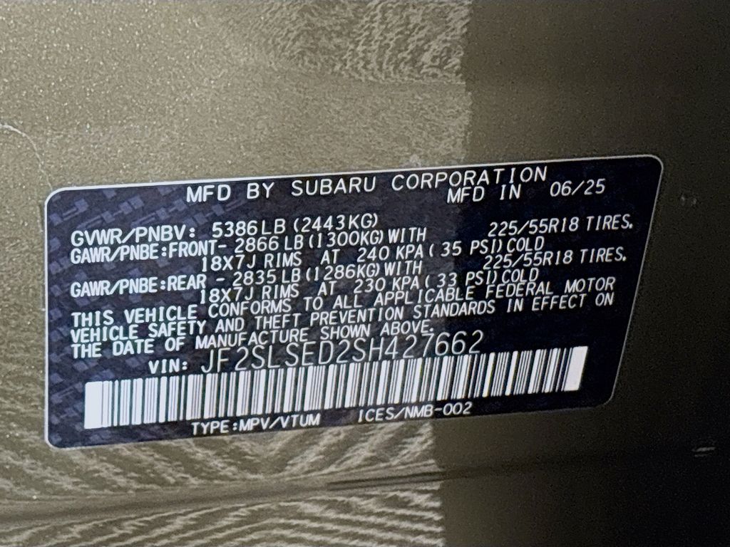 2025 Subaru Forester Hybrid Premium