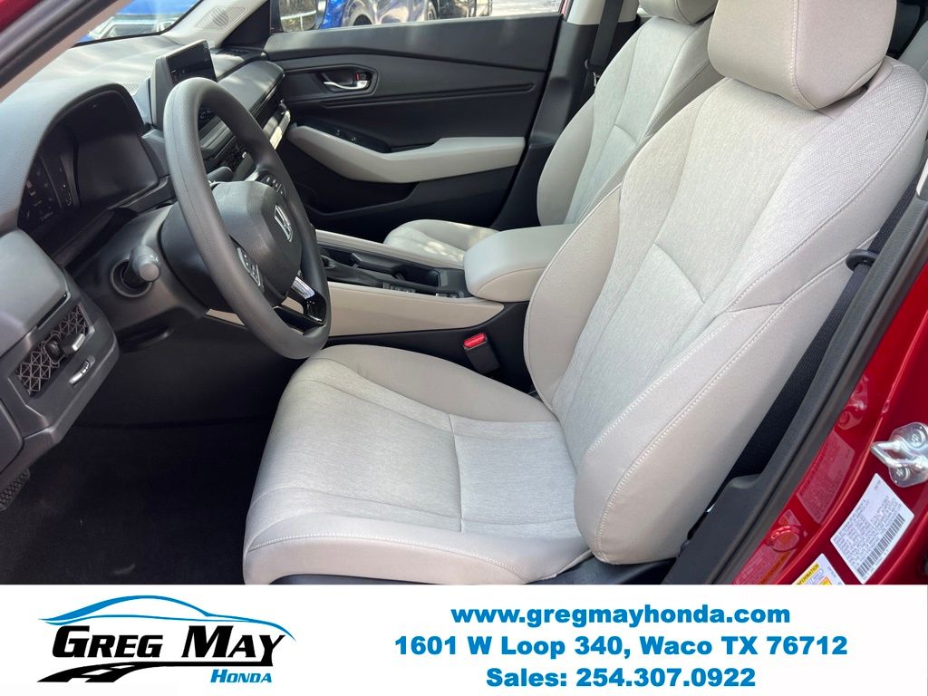 2026 Honda Accord SE Red at Greg May Honda