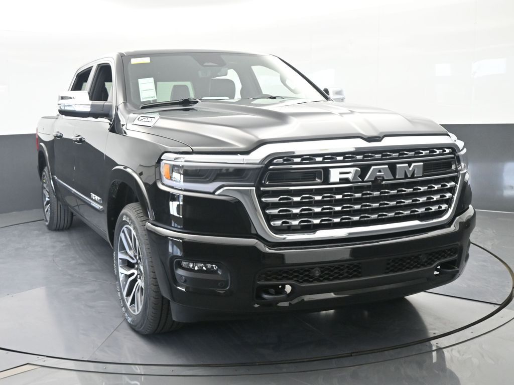 New 2026 Diamond Black Crystal Pearlcoat Ram Limited image 9