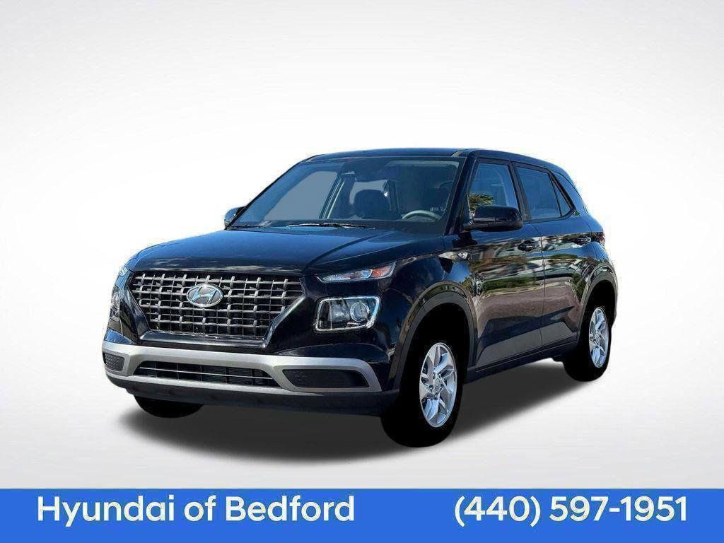 Onyx Black 2026 Hyundai Venue SE FWD SUV / Crossover Front-Wheel Drive Continuously Variable Transmission