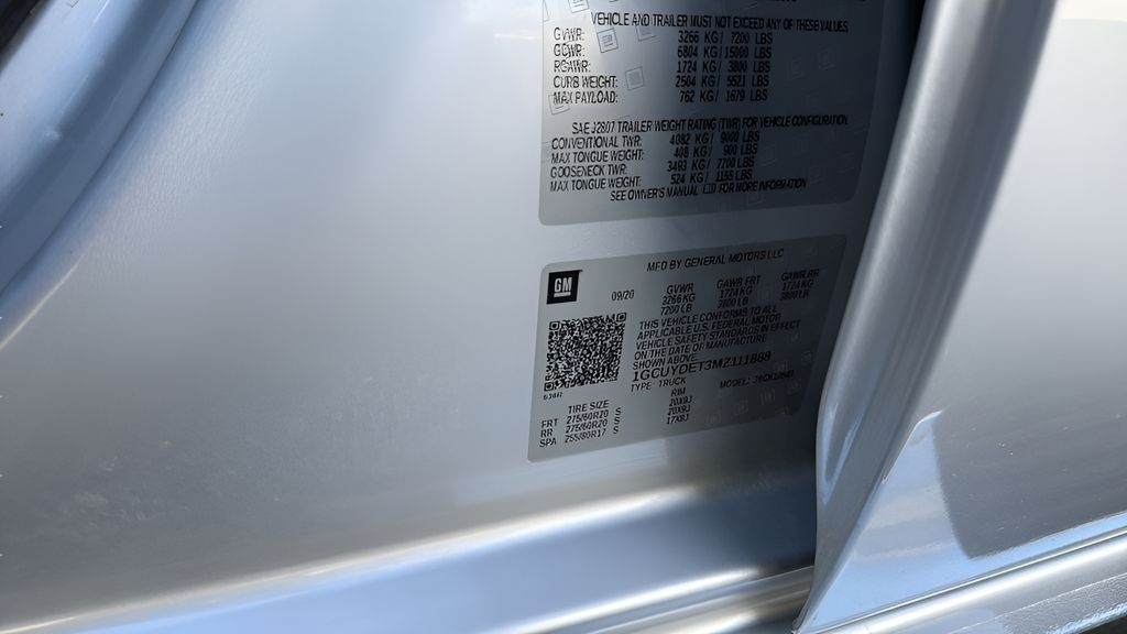 2021 Chevrolet Silverado 1500