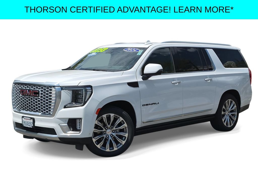 Summit White 2024 GMC Yukon XL SUV / Crossover Four-Wheel Drive 