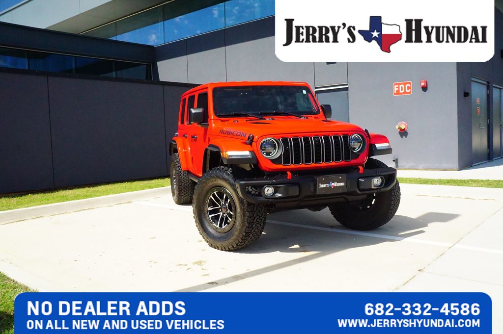 Firecracker Red Clearcoat 2025 Jeep Wrangler SUV / Crossover Four-Wheel Drive 8-Speed Automatic
