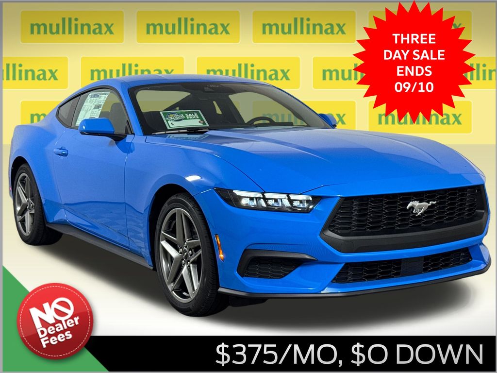 Grabber Blue Metallic 2026 Ford Mustang Coupe Rear-Wheel Drive Automatic