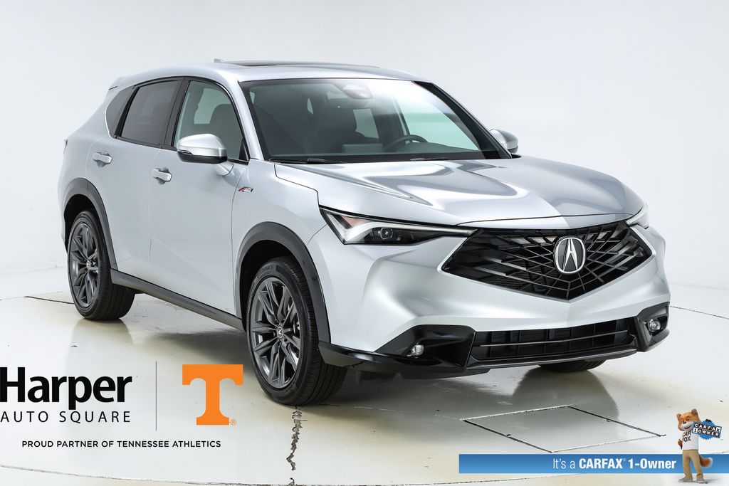 Solar Silver Metallic 2025 Acura ADX SH-AWD with A-SPEC Package SUV / Crossover All-Wheel Drive Continuously Variable Transmission