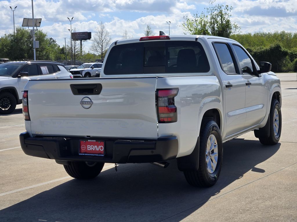 2026 Nissan Frontier S White at South Houston Nissan