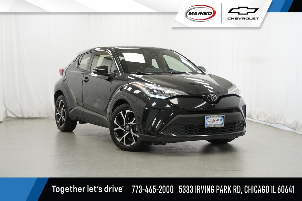 Black Sand Pearl 2021 Toyota C-HR SUV / Crossover Front-Wheel Drive Continuously Variable Transmission