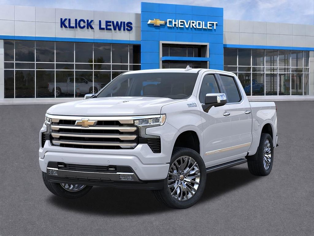 2026 Chevrolet Silverado 1500 High Country White at Klick Lewis Buick Chevrolet