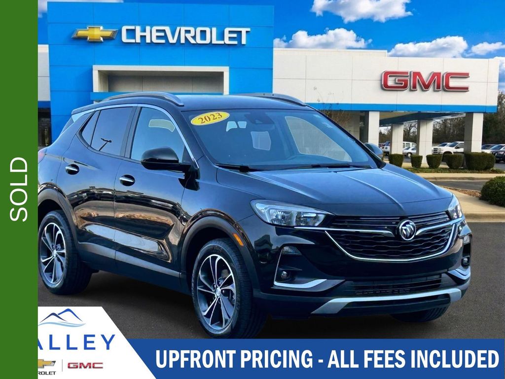 Black (Ebony Twilight Metallic) 2023 Buick Encore GX SUV / Crossover Front-Wheel Drive Continuously Variable Transmission