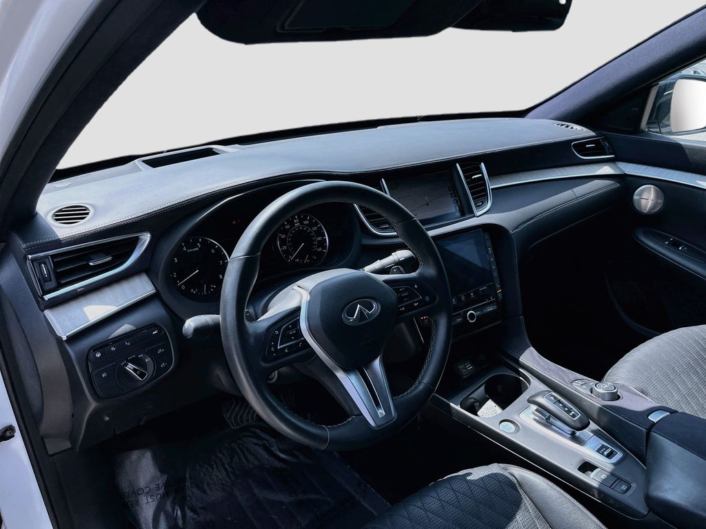 2023 INFINITI QX50 Autograph White at Emmons Autoplex