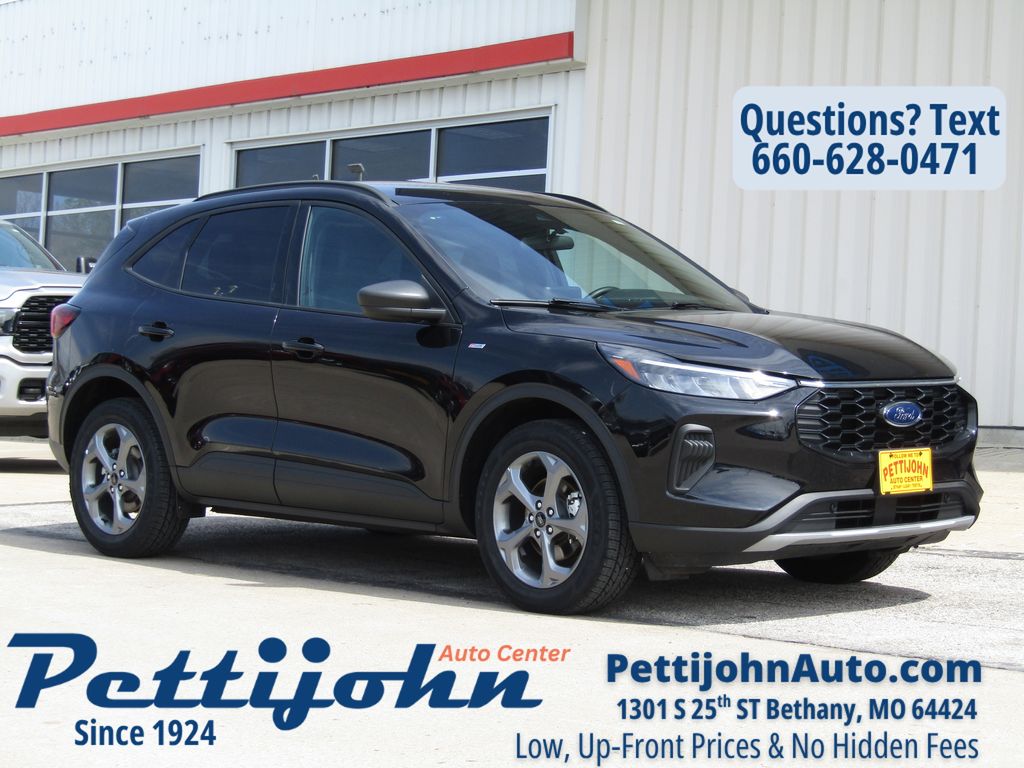 Black Metallic 2025 Ford Escape ST-Line AWD SUV / Crossover All-Wheel Drive 8-Speed Automatic