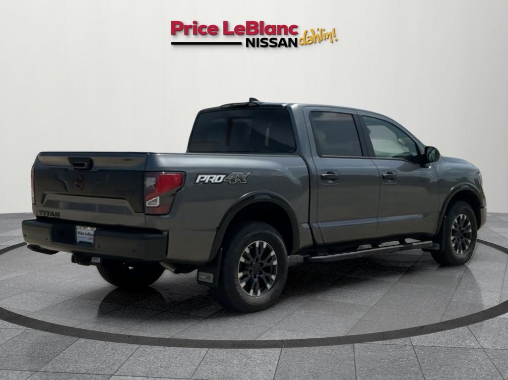 2024 Nissan Titan PRO-4X Gray at Browns Ford of Johnstown