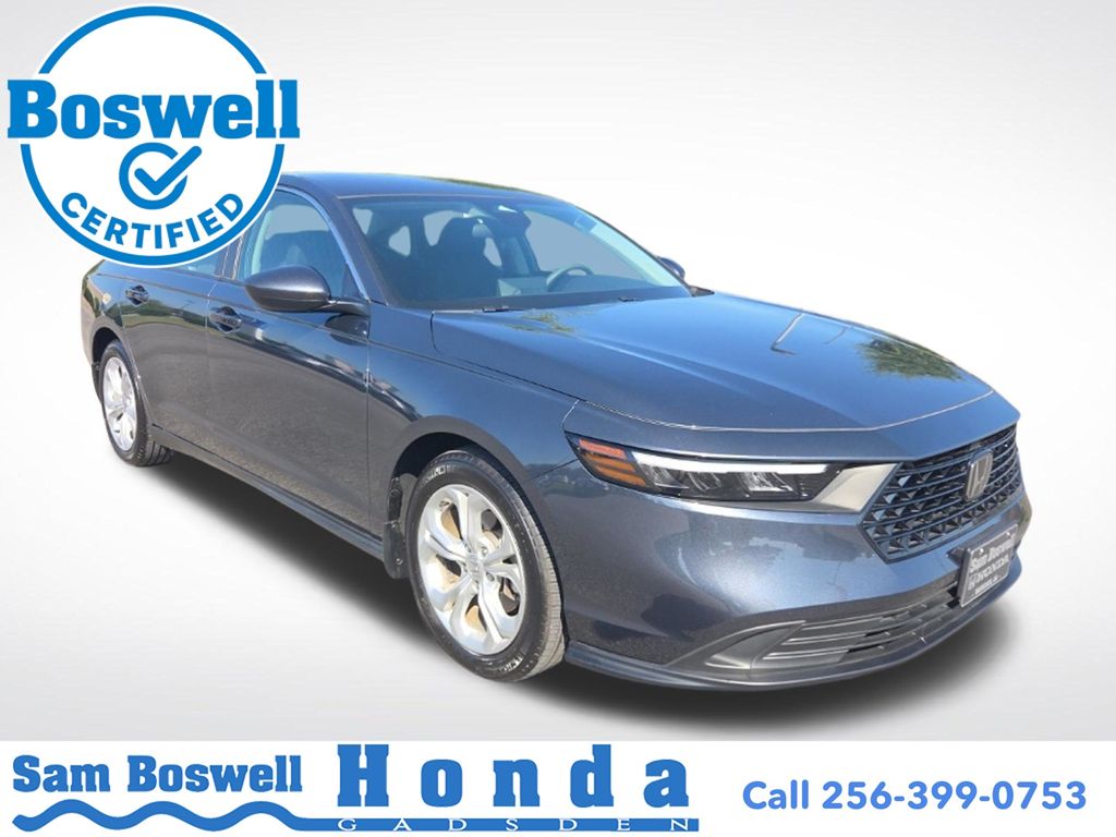 Gray 2025 Honda Accord Sedan Front-Wheel Drive Continuously Variable Transmission