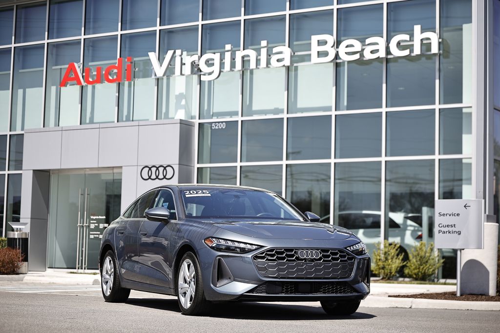 Horizon Blue Metallic 2025 Audi A5 Sedan All-Wheel Drive 7-Speed Automatic