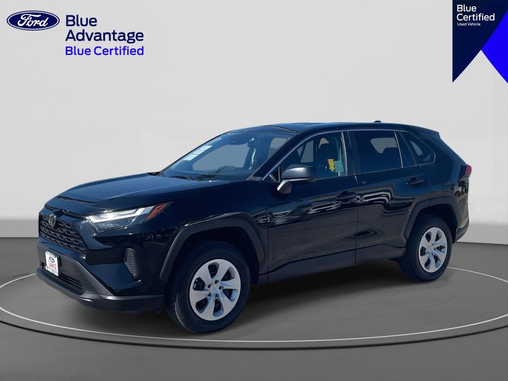 Black 2024 Toyota RAV4 LE AWD SUV / Crossover All-Wheel Drive 8-Speed Automatic