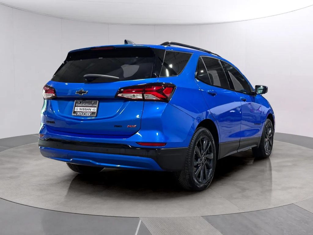 Used 2024 Riptide Blue Metallic Chevrolet RS image 3