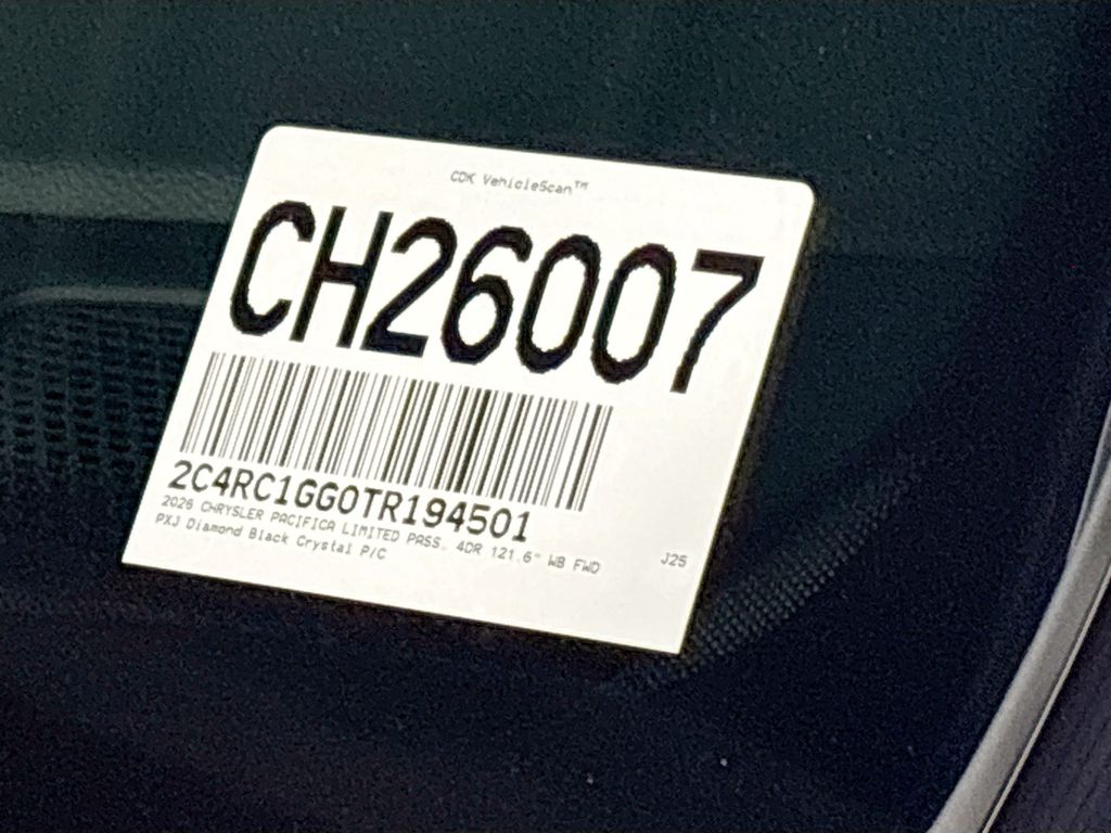 2026 Chrysler Pacifica Limited