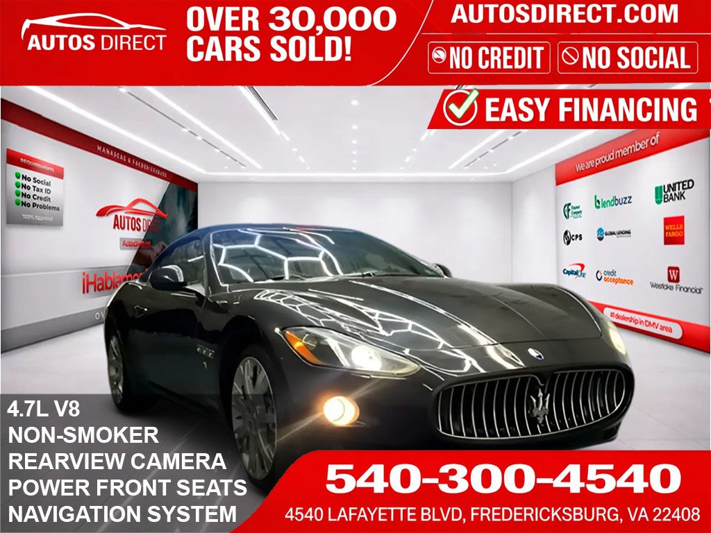 Gray 2015 Maserati GranTurismo Convertible Convertible Rear-Wheel Drive 6-Speed Automatic Overdrive