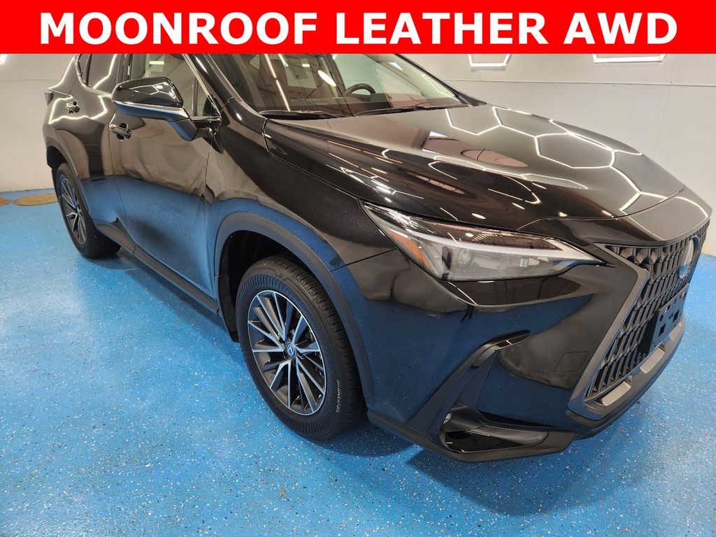 Black (Caviar) 2024 Lexus NX Hybrid 350h Premium AWD SUV / Crossover All-Wheel Drive Continuously Variable Transmission