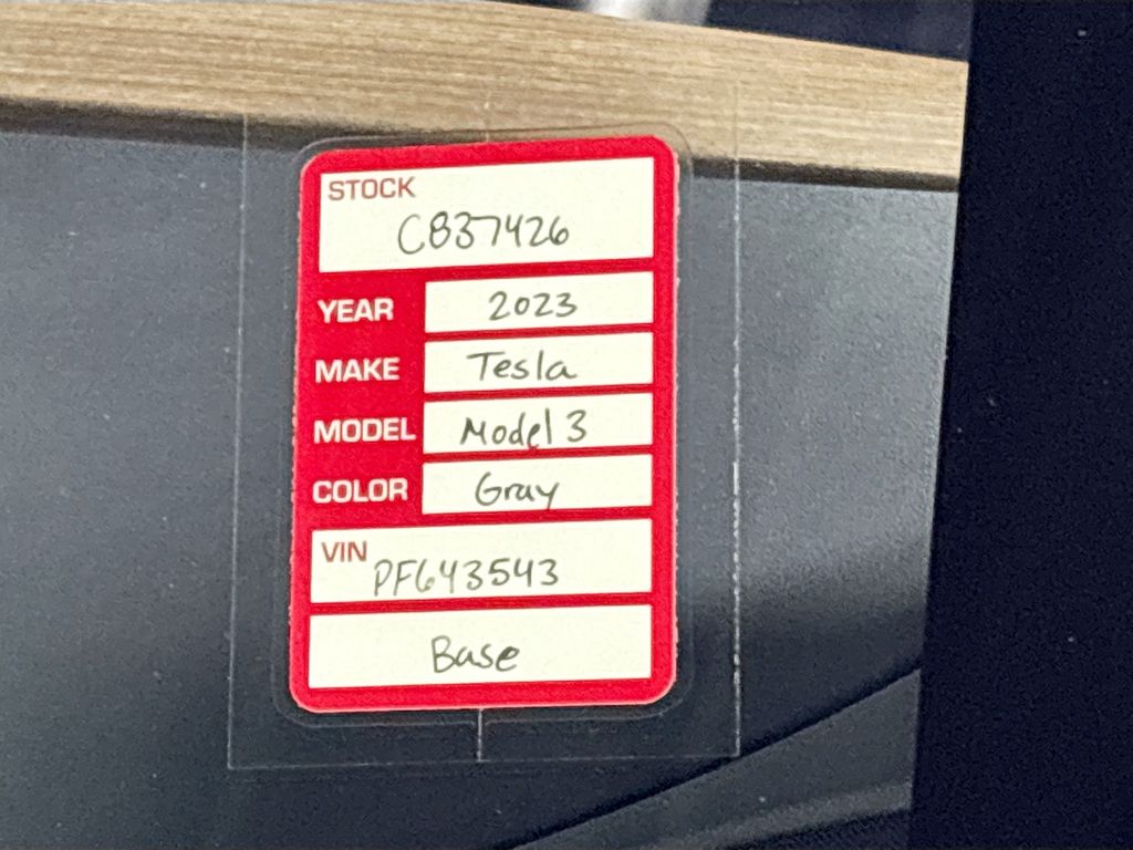 2023 Tesla Model 3 Base