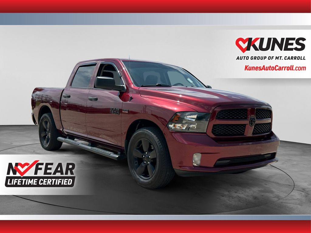 Delmonico Red Pearlcoat 2018 RAM 1500 Pickup Truck 4X2 8-Speed Automatic