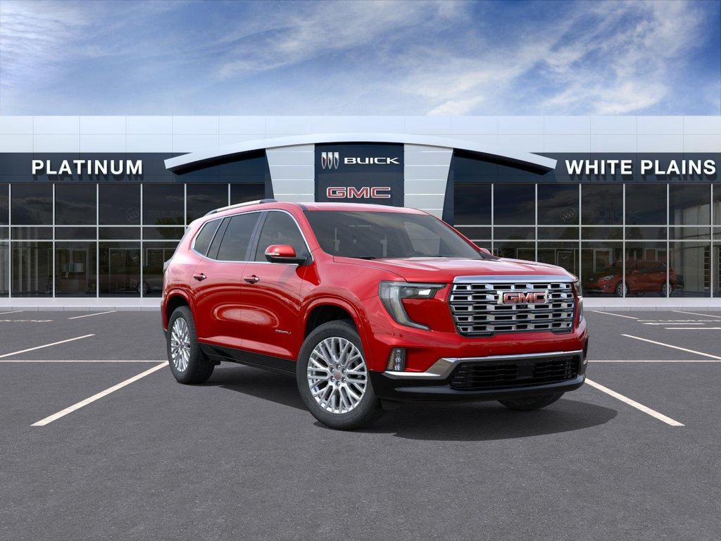 Volcanic Red Tintcoat 2026 GMC Acadia SUV / Crossover Four-Wheel Drive 8-Speed Automatic