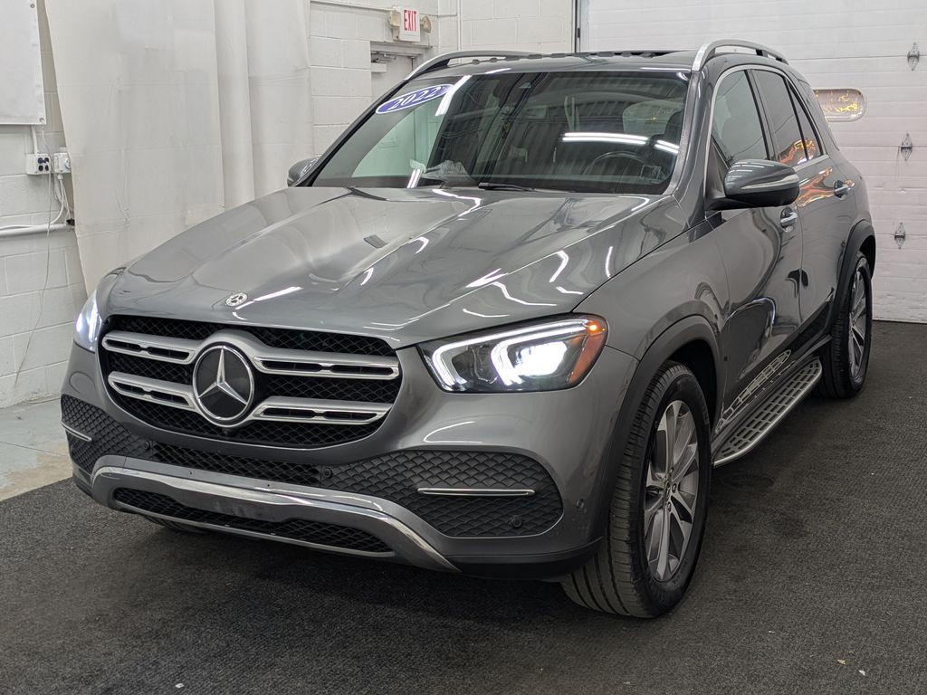 Selenite Gray Metallic 2022 Mercedes-Benz GLE 350 4MATIC SUV / Crossover All-Wheel Drive 9-Speed Automatic