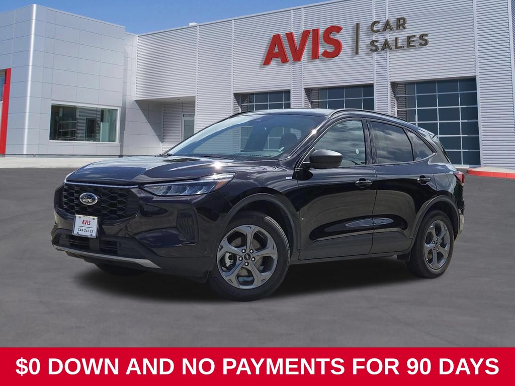 Black Metallic 2025 Ford Escape SUV / Crossover All-Wheel Drive 8-Speed Automatic