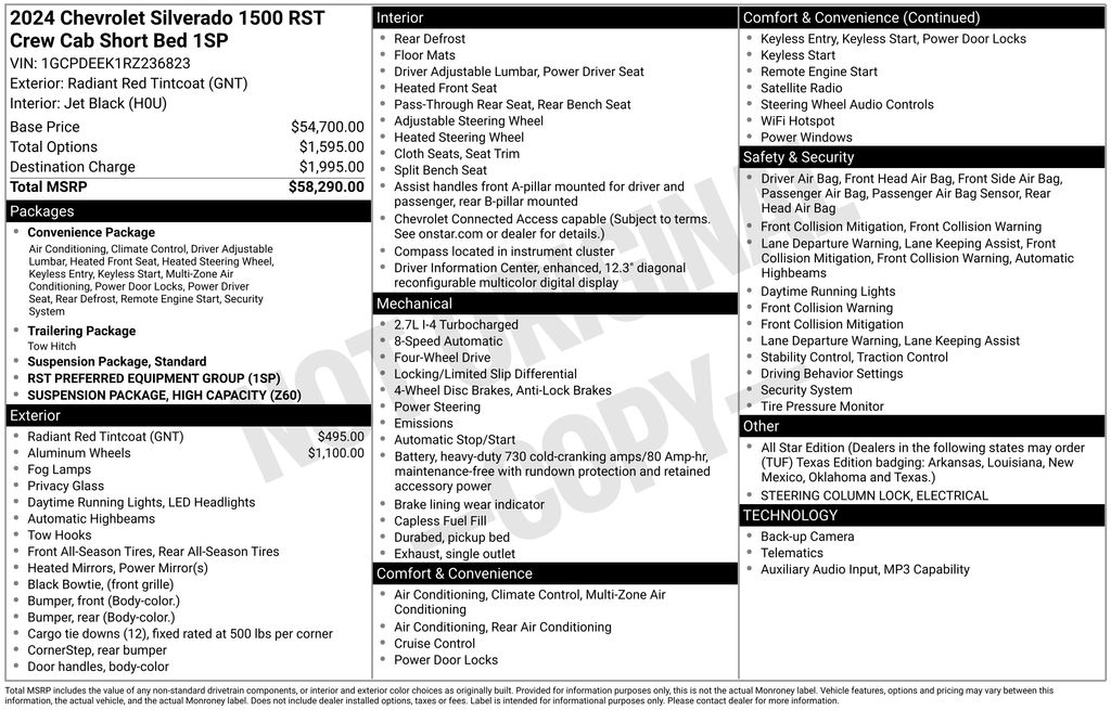 Used 2024 Chevrolet Silverado 1500 Truck