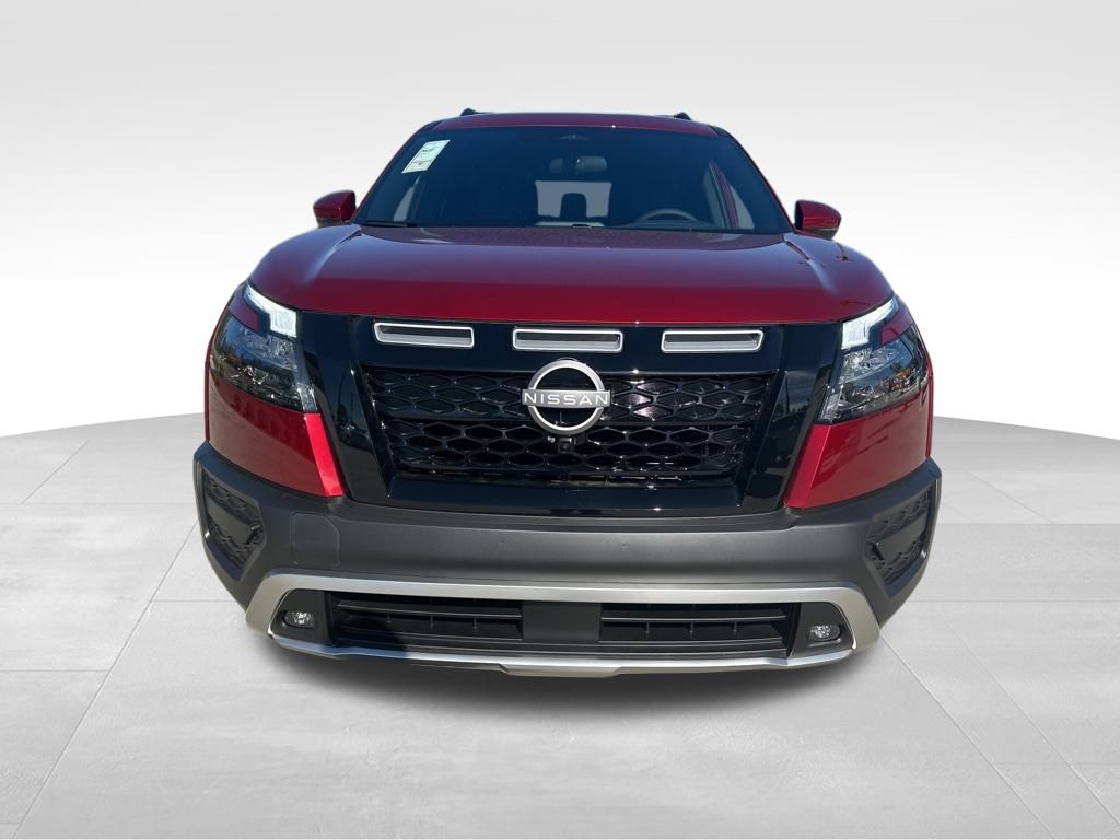 2025 Scarlet Ember Tintcoat Nissan Pathfinder Rock Creek 4X4 SUV