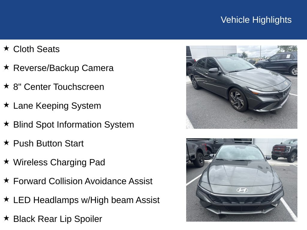2025 Hyundai Elantra SEL Sport